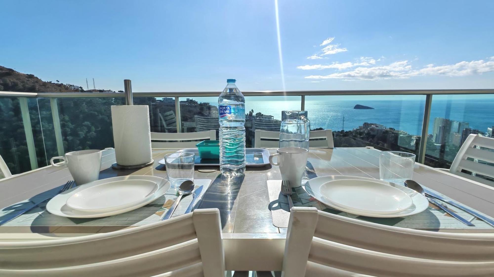 Skyline 31 Terraza Privada Con Vistas Al Mar Apartment Benidorm Ngoại thất bức ảnh